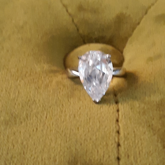 absolute Jewelry - ABSOLUTE SS PEAR SHAPE RING